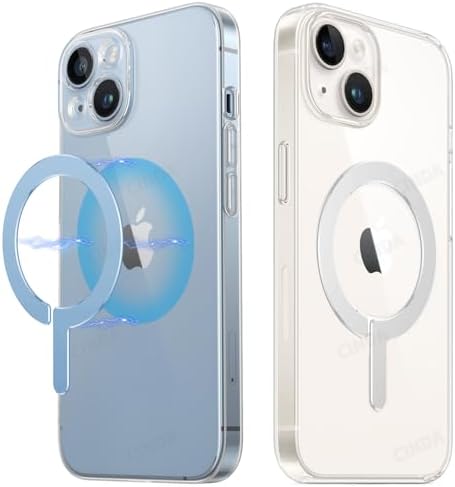 Ultra-Thin Mag Safe Metal Plate Kit – 2-Pack Versatile Magnetic Adapter for Seamless Phone Case Integration, Wireless Charging, and Secure Mounting – Stylish Multicolor Finish for Enhanced Connectivity and Fast Charging Experience