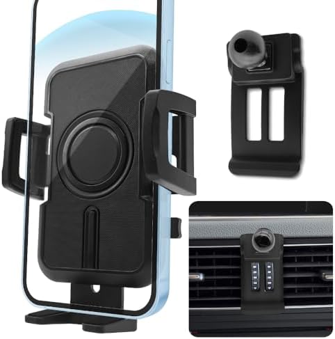 WAAPAK Premium Adjustable Car Phone Holder Mount for 2010-2025 Audi Q5 & SQ5 – Secure Smartphone Cradle with Enhanced Compatibility for Thick Cases, Effortless Navigation & Stylish Interior Upgrade
