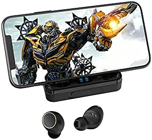 Advanced Bluetooth 5.0 Wireless Earbuds with Noise Cancelling – Hi-Fi In-Ear TWS Headphones Featuring 5000 m Ah Smart LED Charging Case, Auto Pairing, Touch Control, Dual Mic, and IPX7 Waterproof Design for Ultimate Comfort and 30-Hour Battery Life