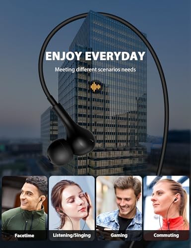 Premium USB Type C Wired Earbuds for i Phone 16 & Samsung Galaxy Devices – Advanced Noise-Canceling In-Ear Headphones with Magnetic Storage for Tangle-Free Use, Exceptional Hi-Fi Stereo Sound for Audiophiles, Enhanced Compatibility with i Pad A16 & Pixel 9 Series – Ultimate Comfort and Crystal-Clear Audio Experience for Music Enthusiasts and Professionals
