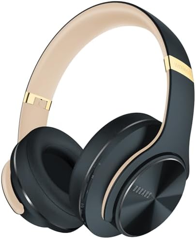 Transform Your Listening Journey with DOQAUS Over-Ear Bluetooth Headphones: 90-Hour Playtime, Tailored EQ Settings, and Superior Noise Cancellation for Unmatched Comfort and Audio Clarity in Music and Calls