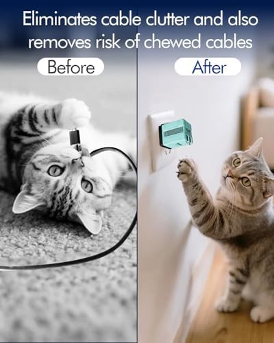 Revolutionize Your Charging Experience with the W&O 45 W Ga N Dual Device Fast Charging Wall Charger – Ultra-Compact with Retractable Lightning & Type-C Cables for i Phone 16/15/14/13/12/11, Galaxy S25/24, and All Android Devices – Perfect Travel Companion for Enhanced Speed, Versatility, and Portability