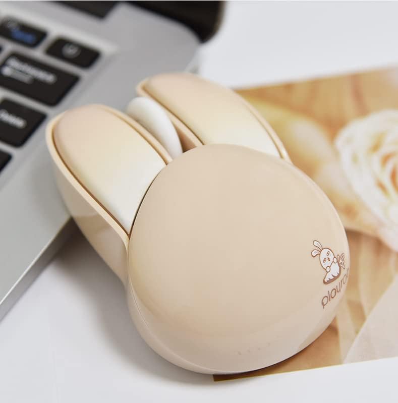 Adorable Pink Wireless Bunny Mouse – Lightweight, Silent Optical Mouse for PC, Laptop & Mac – Perfect Gift for Kids & Kawaii Lovers – Stylish & Portable USB Cordless Mice for Effortless Navigation