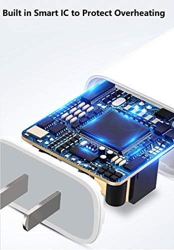 Huawei Supercharge Power Adapter – 4.5 V 5 A Fast Charger with USB Type C Cable for P20 Pro, P10 Plus, Mate 9, Mate 10 & Honor Devices – Ultra-Fast Charging with Enhanced Safety Features for On-the-Go Professionals and Travelers