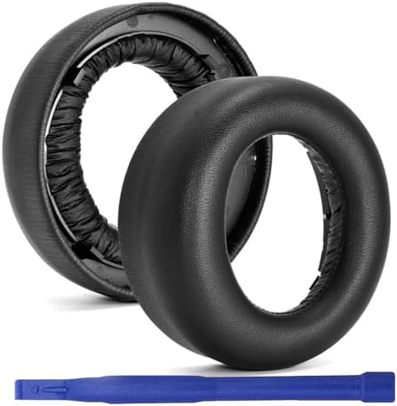 Elevate Your PS5 Gaming with Premium Memory Foam Ear Pads – Noise-Isolating Replacement Cushions for Sony Pulse 3 D Wireless Headset – Soft Mesh Fabric for Unmatched Comfort & Long-Lasting Durability – Black Finish for Seamless Style