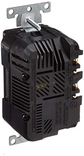 Leviton 60 W Dual USB Type A/Type-C In-Wall Charger – Fast, Efficient Power Delivery Solution for Smartphones, Tablets & Laptops – Tamper-Resistant Outlet in Light Almond for Safe, Clutter-Free Charging Experience – Perfect for Home and Office Use