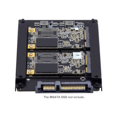Chenyang Dual Function MSATA SSD JBOD Adapter with USB C 2.5″ Hard Drive Enclosure – Unmatched Speed and Versatility for Enhanced Storage Solutions