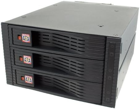 Kingwin Universal Hot Swap Mobile Rack for 2.5” & 3.5” SSD/HDD – Effortless Internal Tray-Less SATA Hard Drive Backplane Enclosure with 6 Gbps Support for SATA I/II/III & SAS I/II – Ultimate Flexibility and Enhanced Data Transfer Speed for Efficient Storage Management