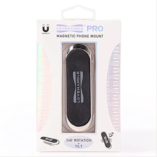 Revolutionize Your Driving Experience with LOVEHANDLE PRO Magnetic Phone Mount – Ultimate Hands-Free Car Accessory for Seamless Navigation and Entertainment, Compatible with All Smartphones, Tool-Free Installation for Quick Setup, Compact Design for Easy Portability and Stylish Finish