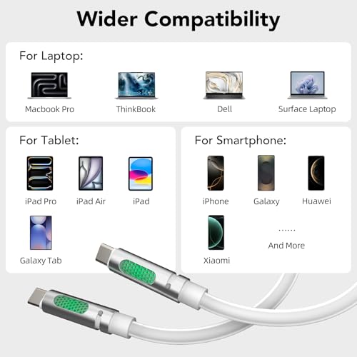 Revolutionize Your Charging Routine with the 240 W USB-C to USB-C Cable – Unmatched 480 Mbps Data Transfer, Universal Compatibility for i Phone 16/15 Pro Max, Galaxy S25/S24, & More – 6 FT of Enhanced Flexibility for Fast Charging & Reliable Performance
