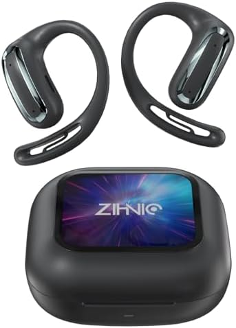 ZIHNIC Multi-Mode AI Translation Earbuds: Real-Time Language Communication with IPX5 Waterproof Bluetooth Headphones, Smart Touchscreen Control, and Superior Sound Quality – The Essential Travel Companion for Business Professionals and Global Adventurers