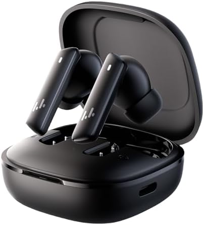 Linklike Premium Noise Cancelling Earbuds with Advanced 3-Mode Smart ANC – Unmatched Hi-Fi Sound with Deep Bass, 48.6 Hours of Playtime, Ergonomic Comfort for All-Day Wear, AI-Enhanced Call Clarity, Bluetooth 5.3 for Flawless Connectivity & Touch Controls – Ideal Solution for Audiophiles and Professionals