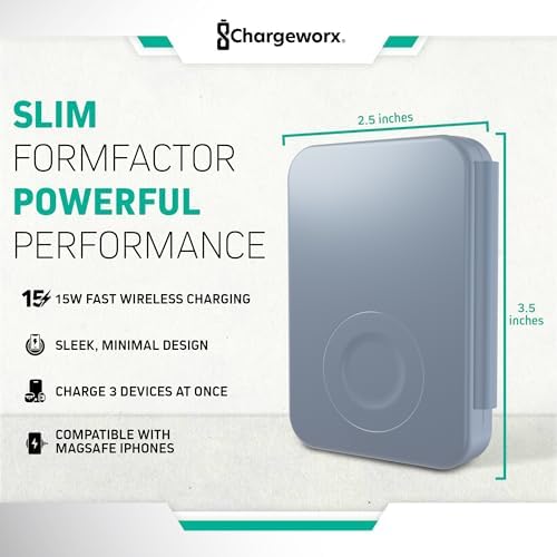 Effortless Charging: 3-in-1 Foldable Wireless Charger Station in Blush Pink – 15 W Fast Charging for i Phone, Samsung, Smartwatches & Headphones – Compact, Portable Design with Magnetic Alignment for Ultimate Convenience and Safety