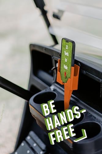 Universal Cup Holder Phone Mount for Cars & Trucks – Hands-Free Convenience, Fits All Phone Sizes & Cases, Made in USA, 2-Pack Black – Ideal for Navigation and Charging Access