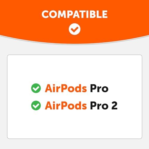 Upgrade Your Sound Experience with WC Tip Z Memory Foam Ear Tips for Air Pods Pro | Enhanced Comfort, Superior Noise Isolation, and Quick Foam Rebound | Perfect Navy Blue Fit for Charging Case | Ideal for Audiophiles and Active Users