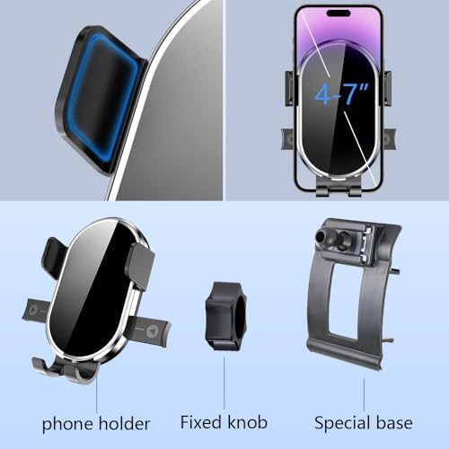 Premium 360-Degree Rotating Car Phone Holder for Lincoln Corsair 2020-2025 – Secure Dashboard Mount for Ultimate Navigation Convenience & Enhanced Connectivity – Easy Installation, Non-Slip Design, Perfect Fit for SUV Accessories