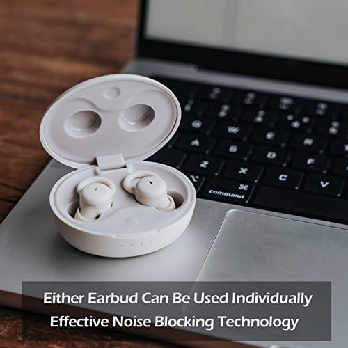 Ultimate Sleep Enhancer: Ultra-Comfort Bluetooth Earbuds for Side Sleepers – Advanced Noise-Cancellation for Snoring Relief and Restorative Sleep – Discreet, Lightweight Design for Uninterrupted Nighttime Bliss