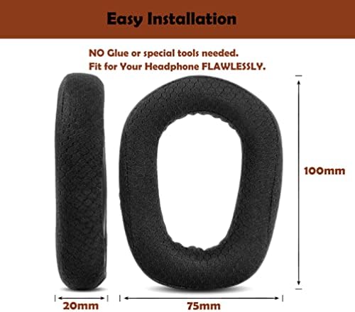 Upgrade Your Logitech G435 Gaming Headset with Premium Noise-Isolating Ear Cushion Replacement Pads – Unmatched Comfort, Breathable Materials, and Easy Installation for Extended Playtime