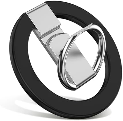 Enhance Your Mobile Experience with the Blue Magnetic Phone Ring Holder for Mag Safe – Premium Ergonomic Grip and Versatile Stand for i Phones and Smart Devices – Stylish, Durable, and Easy-to-Clean Accessory for Everyday Use and Hands-Free Convenience