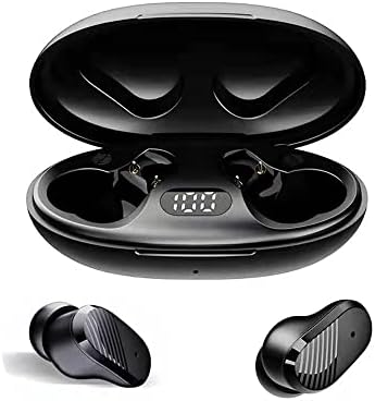 Ultra-Compact Waterproof Bluetooth Earbuds with Touch Control – Lightweight Stereo Headphones for i Phone & Android Users – Perfect for Active Lifestyles and On-the-Go Listening with Charging Case