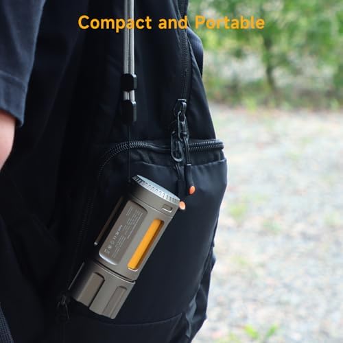 Revolutionary 20 W Portable Charger – 5000 m Ah Compact Power Bank with Unique Revolver-Style Design for i Phone 16/15 & Samsung S24 – Sleek Metal Cylinder in Luxurious Gold – Perfect Travel Companion with Enhanced Safety Features – Lightweight, Stylish, and Reliable Charging Solution – Backed by 2-Year Warranty for Ultimate Peace of Mind