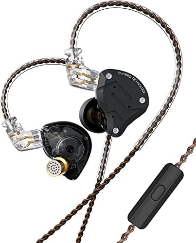Discover the KZ ZS10 PRO Wired Gaming Earbuds – the Ultimate In-Ear Monitors with Advanced 4 BA + 1 DD Drivers for Audiophile-Level Sound Quality and Gaming Precision. Engineered with Superior Noise Cancelling Technology, these Ergonomically Designed Earbuds Feature a Detachable 2-Pin Cable for Effortless Replacement and Enhanced Compatibility Across Devices. Experience Unmatched Comfort During Extended Sessions, Thanks to Their Snug Fit, While the Built-In Microphone Facilitates Seamless Communication for Gaming or Calls. Immerse Yourself in Rich, Detailed Audio Like Never Before – Elevate Your Listening Experience with KZ ZS10 PRO, Where Exceptional Sound Meets Durable Craftsmanship. Perfect for Gamers and Music Enthusiasts Seeking High-Performance Earbuds That Deliver on Every Level.