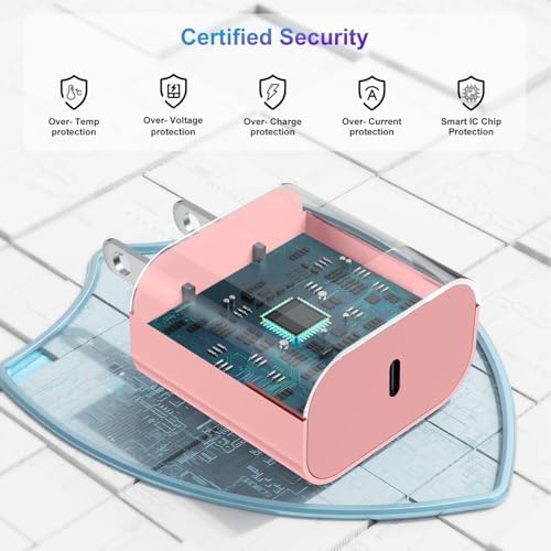 Revolutionary 2-in-1 USB C Charger for Apple Watch & i Phone – 6 FT Magnetic Fast Charging Cable with USB-C Wall Adapter – Compatible with Apple Watch Series 8/7/6/SE/5/4 & i Phone 14/13/12 – Ultimate Convenience & Enhanced Durability for On-the-Go Charging Solutions