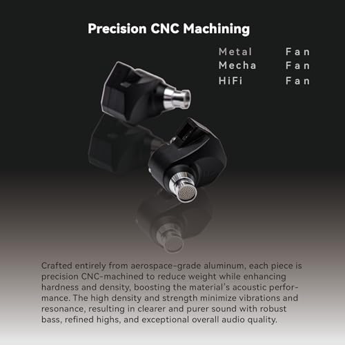 TINHIFI-C2 Mecha Style Wired Earphones with Microphone | Dual Magnetic Circuit Design for Unmatched Sound Precision | Type C Compatibility for Modern Devices | Custom EQ Settings for Tailored Audio Experience | Ergonomically Engineered for Comfort During Long Listening Sessions | Ideal for Audiophiles and Music Enthusiasts Seeking Superior Quality