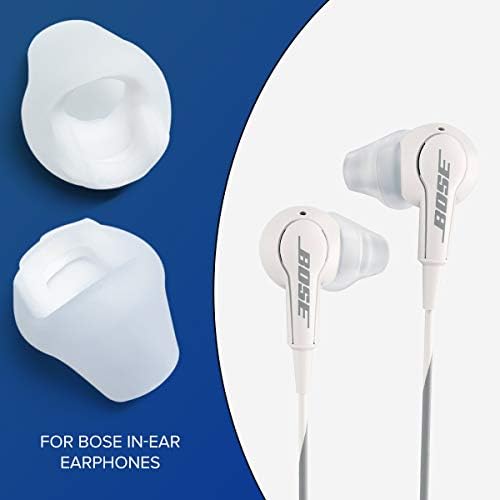 Premium Silicone Earbud Replacement Tips for Bose In-Ear Headphones – Superior Comfort & Sound Isolation – Small, Medium, Large Sizes – 3 Pairs for Enhanced Audio Experience