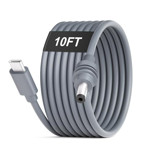 Starlink Mini USB C to DC Power Cable – 6.6 FT (2 M) 18 AWG Fast Charging Cord for Enhanced Outdoor Connectivity – Compatible with Anker 737 Power Bank – 20 V 5 A, 100 W+ PD Power Source – Streamlined Power Solution for Laptops, Tablets, and More