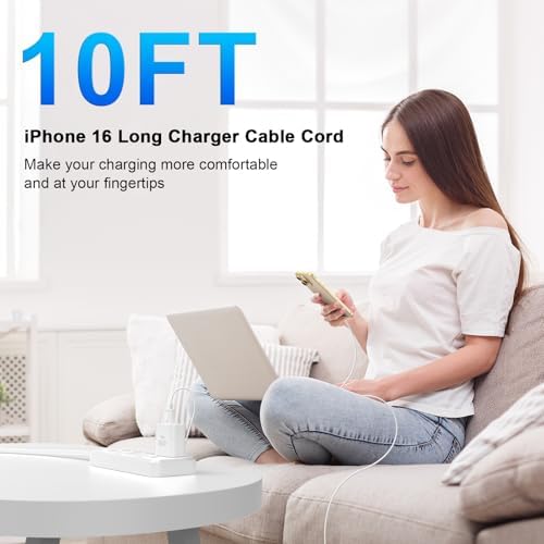 Maximize Your Google Pixel Charging Potential with the 45 W USB-C Wall Charger and 10 FT Cable – Lightning-Fast Charging for Pixel 9 to 3 XL Models – Sleek, Durable Design for Home and Travel – Unleash Efficiency and Compatibility for Every Lifestyle