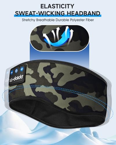 Bluetooth Sleep Headphones with Integrated Sleep Mask – Ultimate Wireless Earbuds for Peaceful Nights and Active Days | Perfect for Travel, Meditation, and Workouts – Superior Comfort and Sound Quality for Insomnia Relief and Focused Relaxation