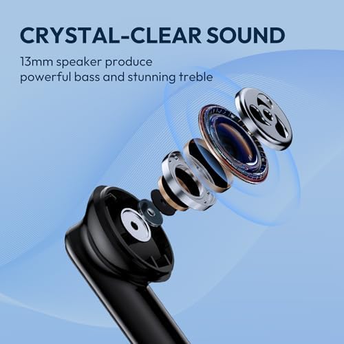 Unleash Your Sound Potential with BAFONE Wireless Bluetooth Earbuds – 60-Hour Playtime, IPX5 Waterproof Durability, and Ergonomic In-Ear Comfort for Active Users. Featuring an LED Battery Indicator for Instant Status Check, These High-Performance Earbuds Offer Effortless Pairing with Smartphones, Laptops, and TVs. Ideal for Athletes and Professionals, Experience Crystal-Clear Calling with the Built-In Microphone. Immerse Yourself in Superior Sound Quality and Long-Lasting Performance – Your Go-To Solution for Music Enjoyment and Seamless Communication, Anytime and Anywhere!
