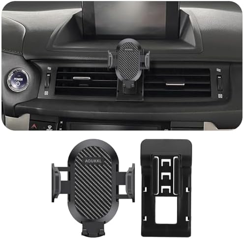 Enhanced Lexus CT200 h Car Phone Holder – 360° Rotatable Mount for 4.7-7″ Devices, Thick Case Compatible, Effortless Installation, Optimal Visibility for Safe Navigation – Essential Driving Accessory 2011-2017