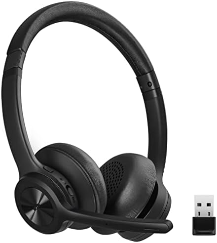 Ultra-Comfort Bluetooth Headset V5.2 – Wireless On-Ear Headphones with Advanced Noise Cancellation and Superior Call Clarity for Smartphones and Laptops – Lightweight Design with Extended Battery Life for Uninterrupted Audio Experiences