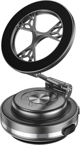 Car Phone Holder, Electric Phone Mount for Car Dashboard Windshield, Universal Automobile Cradle Fit for iPhone Smartphone, Hands Free Phone Stand with Strong Suction & Rotatable, Silver – Enhanced Compatibility and Speed