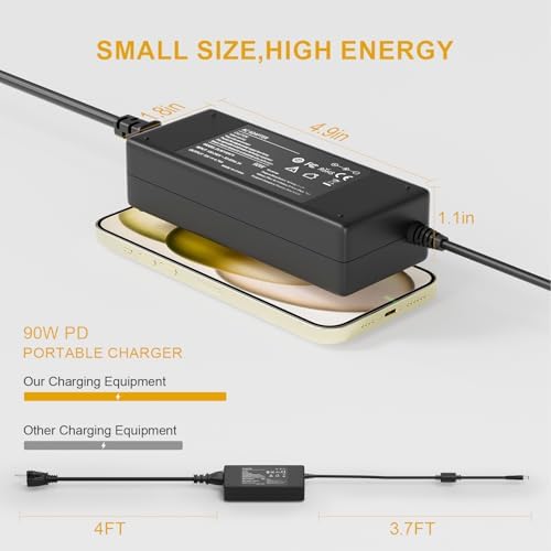 Ultimate Ears Hyperboom 19 V AC Power Adapter – Reliable Charger for Uninterrupted Bluetooth Sound – Lightweight, Durable Power Supply for Enhanced Audio Experience – Compatible with Models S00175, 884-001085, 984-001591, 984-001689 – Perfect for Parties, Picnics, and Home Use