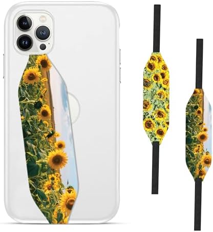 Customizable Reversible Phone Grip Strap – Pack of 2 Anti-Slip Finger Holders for Secure Mobile Handling, Wireless Charging Compatibility, and Detachable Design for Enhanced i Phone Use and Comfort, Elevate Your Style and Functionality