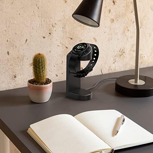 Smartwatch Charging Dock for Fossil Gen 6/5/5 E/4 & MK MKGO Runway – 5 Ft Cable, Enhanced Speed & Elegant Design for Effortless Accessory Experience