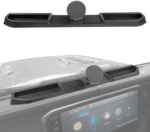 Revolutionary Magnetic Phone Mount for 2018-2023 Jeep Wrangler JL JLU & 2020-2023 Gladiator JT – Ultimate Dash Tray System for Secure Device Holding, Rugged Terrain Compatibility, and Effortless Installation – Ideal Jeep Accessory for Enhanced Navigation and Safety