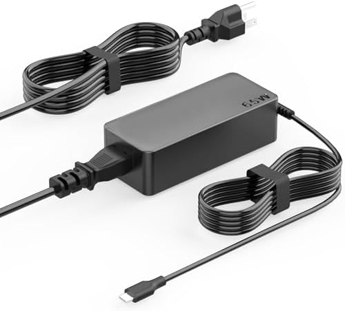 Power Up Your Lenovo: 65 W USB-C Charger for Think Pad, Yoga, and Chromebook – High-Speed, Versatile Compatibility with Enhanced Safety Features – Ideal Replacement for ADLX65 Series Power Supply with 12-Month Warranty