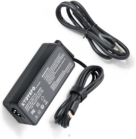 Universal 65 W USB-C Laptop Charger for Lenovo – Ultra-Fast Power Adapter Compatible with Think Pad, Yoga, and Chromebook Models – Lightweight, Compact Design with Advanced Safety Features for Secure Charging on the Go – High Compatibility and Rapid Delivery for Professionals in Motion