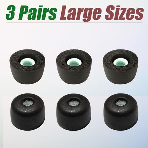 Experience Unmatched Comfort and Sound Quality with Premium Memory Foam Ear Tips for Sony WF-1000 XM5 & XM4 – Extra Small Black Replacement Set (3 Pairs) for Superior Noise Isolation and Secure Fit – Elevate Your Audio Experience with Custom-Fit Earbud Accessories Designed for Audiophiles and Casual Listeners Alike – Enhance Your Listening Journey Today!