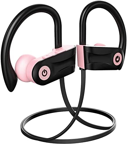 Otium Wireless Bluetooth Earbuds – IPX7 Waterproof Sports Headphones with 15-Hour Playtime for Gym & Running – Superior Sound Isolation & Ergonomic Comfort for Active Lifestyles – Seamless Device Compatibility – Black