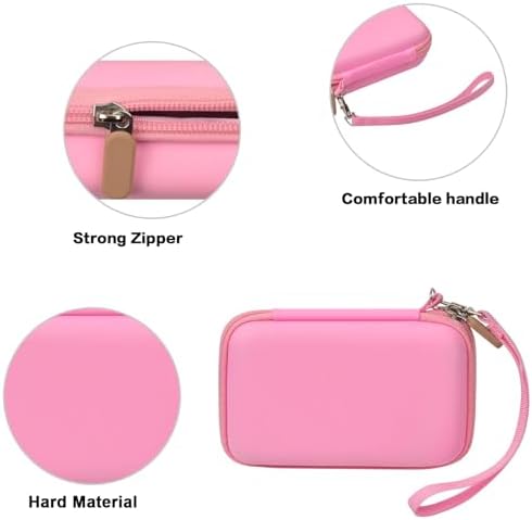 Stylish Pink Case for Anker Mag Go 3-in-1 & Mag Go UFO Charging Station – Premium Organizer for Wireless Chargers, Enhanced Compatibility with Mag Safe Duo, Portable Foldable Design for Travel, Secure Storage Solution for Augnner, Iseyyox, LISEN, RTOPS – Elevate Your Charging Experience with Durable Protection and Effortless Access