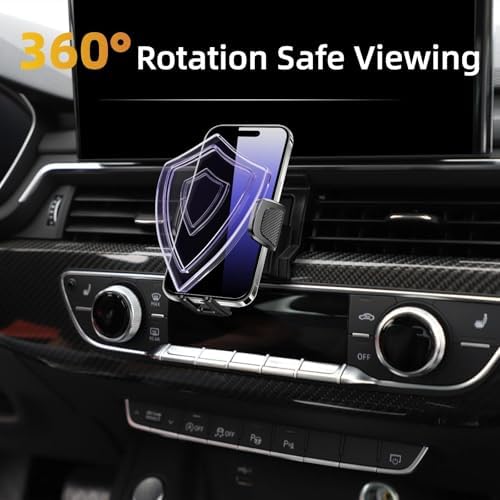 Audi-Specific Adjustable Smartphone Mount for A4, A5, S4, S5, RS4, RS5 & Allroad (2009-2016) – Secure 4-7 Inch Phone Holder with Effortless Installation and Enhanced Stability for Optimal Hands-Free Navigation and Communication