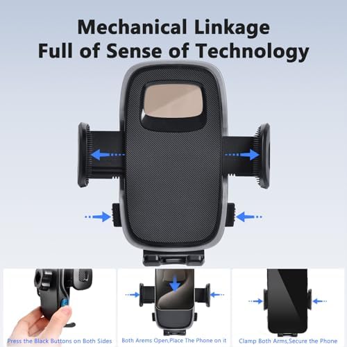 ELOHEI Premium Custom Phone Holder for Land Rover Discovery (2020-2024) – Innovative Car Phone Mount with Effortless Installation, 360-Degree Rotation, and Robust Design for Enhanced Navigation and Safety on the Road