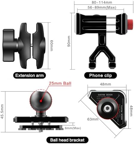 EASEORD Magnetic Wireless Car Charger Vent Mount for Ford F150 & F-Series (2021-2025) – Fast 15 W Mag Safe Charging for i Phone 15/14/13/12 – Stay Connected Safely on the Road with Enhanced Stability and Easy Installation