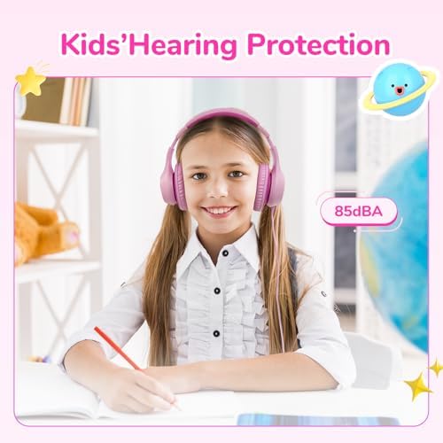 Transform Your Child’s Audio Adventures with Ear Fun K3 Kids Over-Ear Headphones – Engineered for Safe Listening with Volume Limiting, Exceptional HD Stereo Sound, and Travel-Friendly Foldable Design in Vibrant Blue – Ideal for School, Stylish for Every Young Explorer with Enhanced USB-C Compatibility!