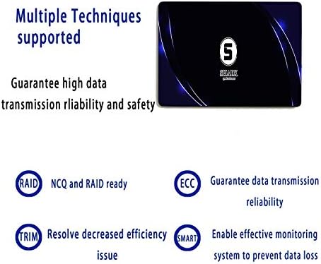 Transform Your System with the Shark Speed 64 GB MSATA SSD – High-Performance Internal Solid State Drive for Enhanced Speed and Storage in Desktops & Laptops – Lightning-Fast SATA III 6 Gb/s for Gamers and Professionals Seeking Unmatched Efficiency and Reliability